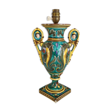 Gabriel Fourmaintraux Pottery of Desvres lamp base