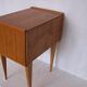 Table chevet style scandinave années 50