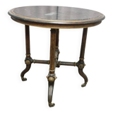 Napoleon 3-point or center table with black marble top