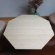 Table basse travertin vintage octogonale