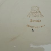 2 earthenware plates of gien model savoie diam 24.5 cm