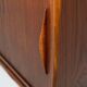 Teak highboard by Jensen & Mølholm (Denmark, 1960s).