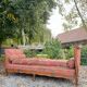 Bench, Daybed in Walnut, Louis XV Style, 19th Century