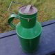 Green milk jug