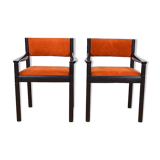 Pair of vintage armchairs 1960 / 1970