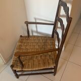 Fauteuil provençal coin de cheminée