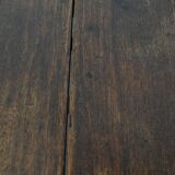 Antique English oak side/dining/gateleg table from the 18th century