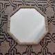 Octagonal mirror 70-80 years 62x62cm