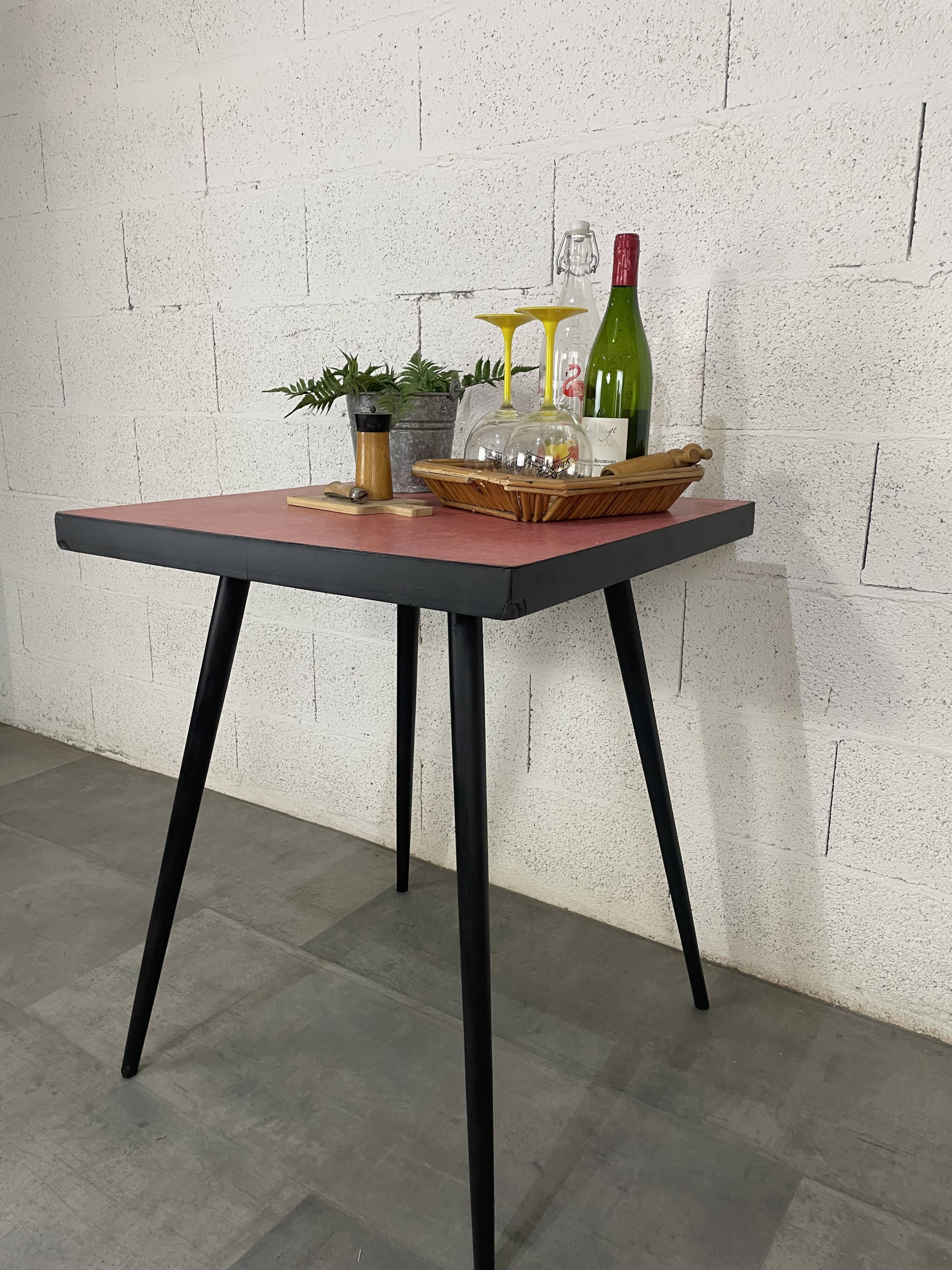 Vintage formica table