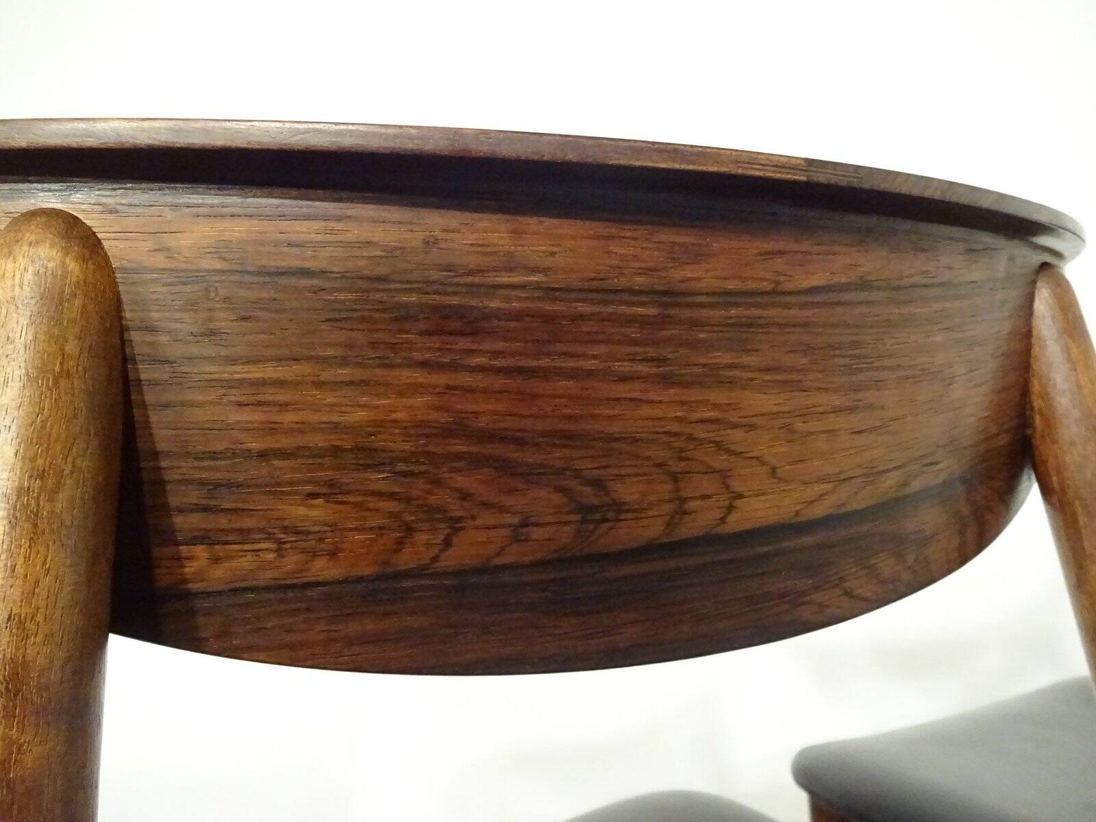 Rosewood dining chairs by Harry Østergaard for Randers Møbelfabrik, Denmark, 1960s, set of 4.