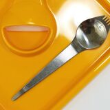 3 sets of Amboss Party Palette & spork, plate & spoon & fork, Austria, 1970s