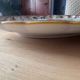 Large oval ceramic platter from Deruta