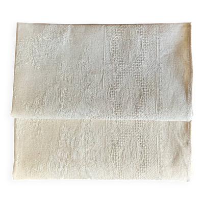 Set de 2 serviettes de table en lin
