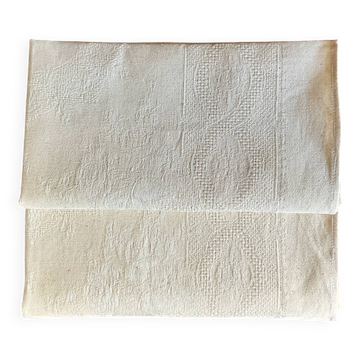 Set de 2 serviettes de table en lin