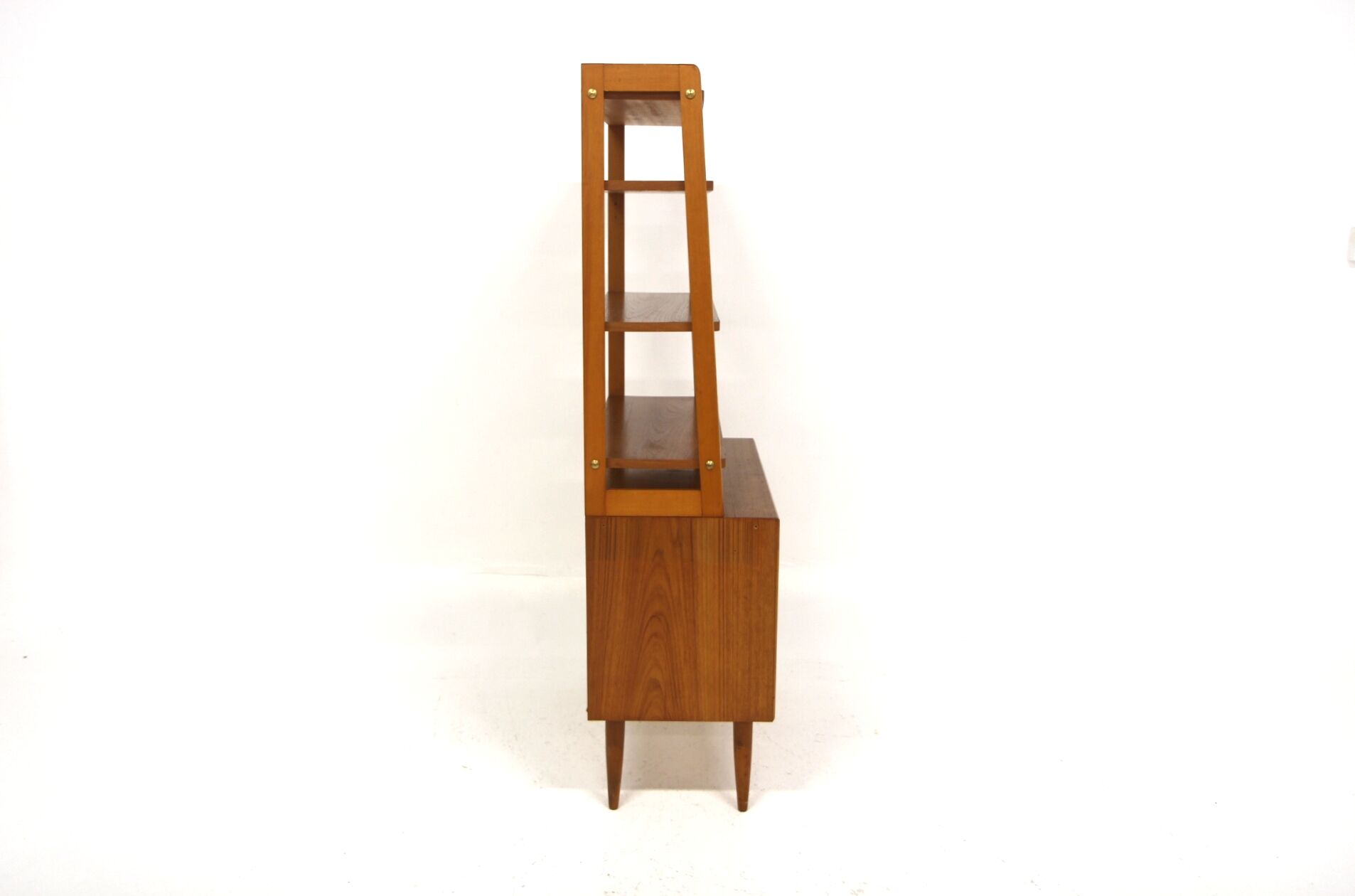Bibliothèque scandinave en teck, Suède, 1960