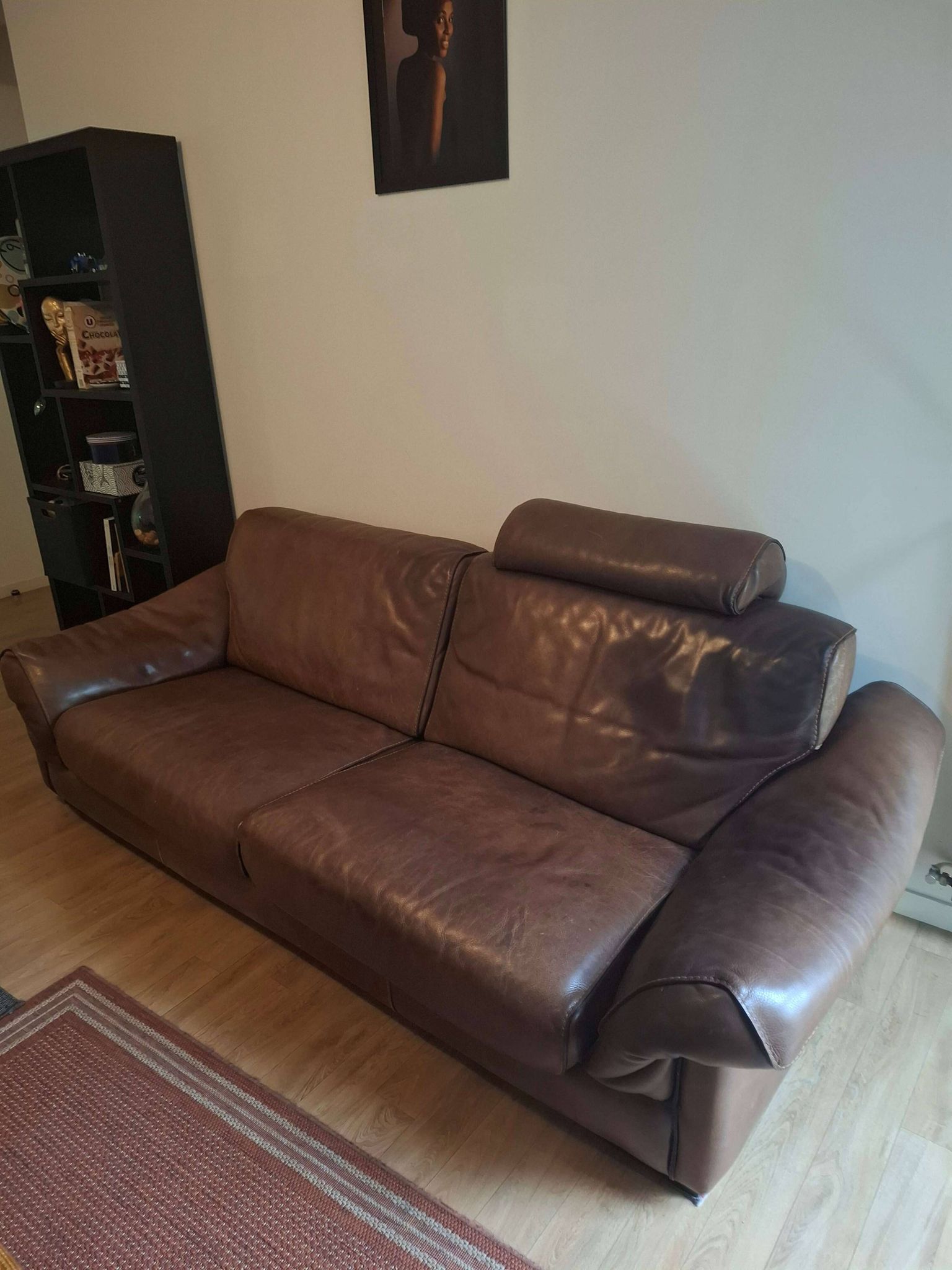 Canapé cuir modèle Saint Andrew Marque Roche Bobois