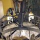 Art déco Muller Frères Luneville signé 7 lampes ,1930s