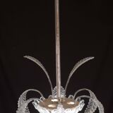 Lustre Art Déco, Barovier & Toso, verre de Murano, années 1950
