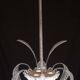 Art Decò, Barovier & Toso Chandelier, Murano Glass, 1950s