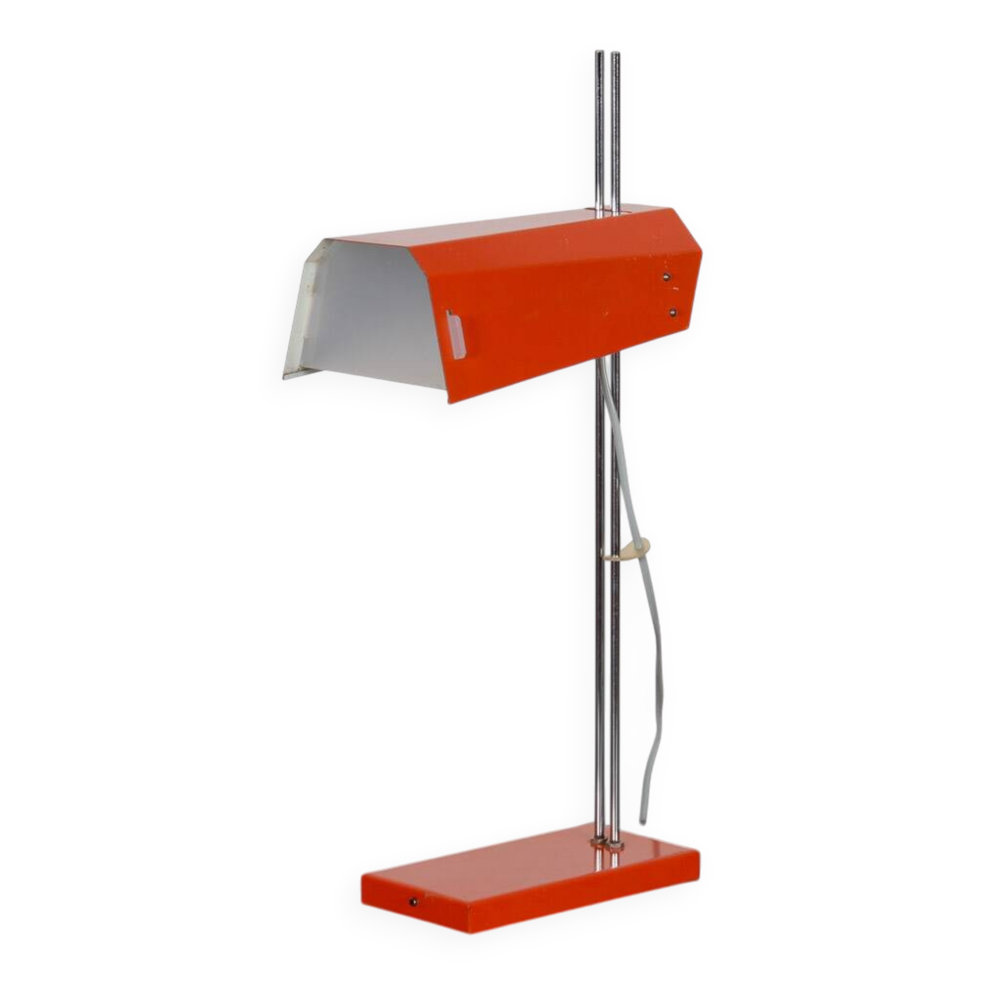 Vintage metal lamp designed by Josef Hurka, 1970