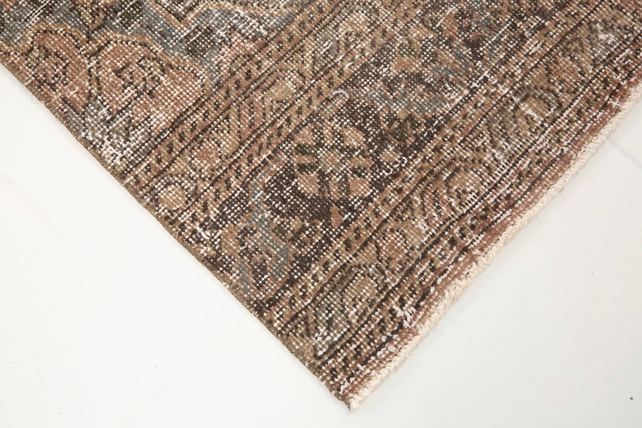 3x12 Oriental Persian Vintage Runner Rug, 86x379Cm SK 4966