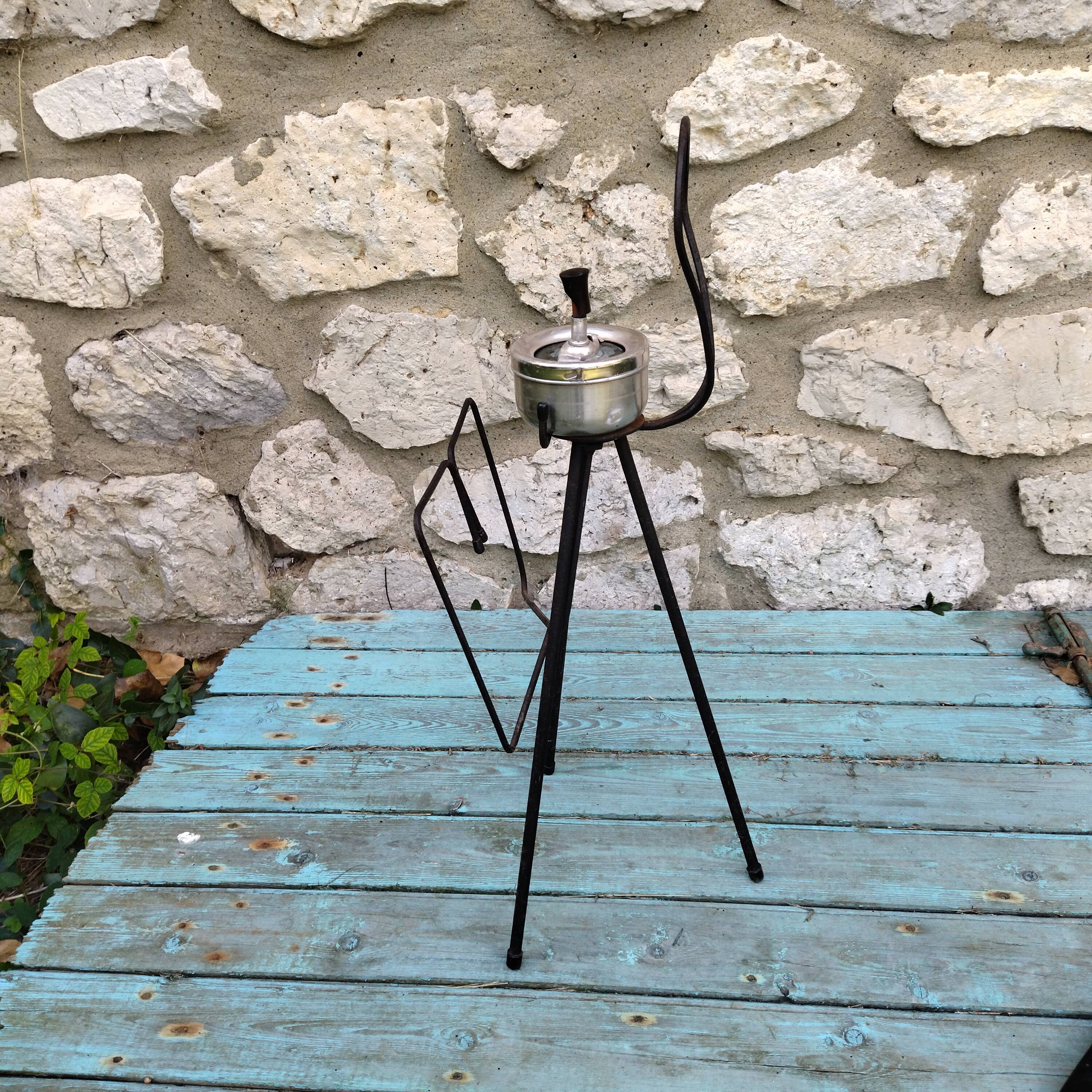 Ashtray door review wrought iron 50s