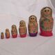 Traditional russian dolls "matryoshkas" from the 70s