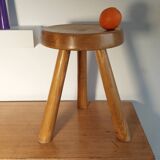Massue stool, Charlotte Perriand, for Les Arcs 1975