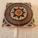 Composition de 4 carreaux portugais des années 1980
