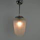 Modernist Pendant or Ceiling Lamp, Glass and Metal, 1930s/1940s, Sweden