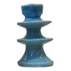 Baby blue sky blue candle holder