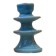 Baby blue sky blue candle holder