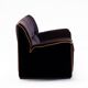 Lauriana sofa in velvet by Afra & Tobia Scarpa