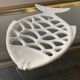 Porte savon vintage poisson en fonte émaillée
