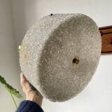 70s granite Perspex pendant light