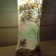 Hexagonal section tapered vase – Art Nouveau period