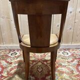 Leather gondola chair