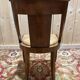 Leather gondola chair