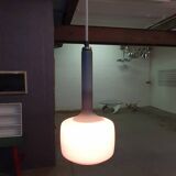 Glass pendant ceiling light from the 60s