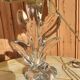 Lampe en cristal de Vannes forme libre , vintage