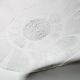 Large Platter Fleur, Vintage Decorative Clear Plate / Arcoroc / France