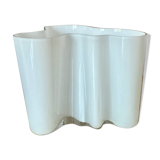 Vintage Hand Signed White 3030 Littala Alvar Aalto Savoy Vase