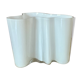 Vintage Hand Signed White 3030 Littala Alvar Aalto Savoy Vase