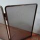 3-panel iron chimney fire screen