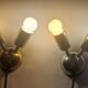 Set of Two Rare Midcentury Wall Lamps Drupol Sputnik, 1970s