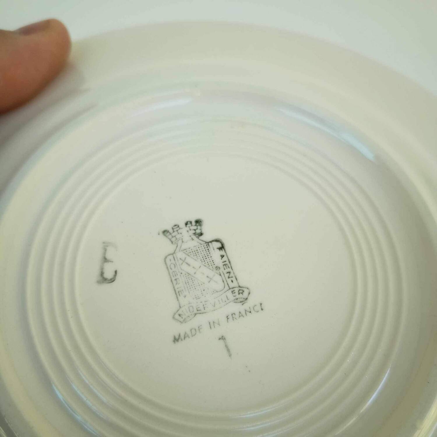 Vintage dessert service