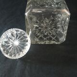 Whisky decanter with glass cap