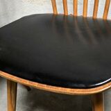 Lot de deux chaises vintage Baumann Sonate 1960