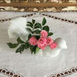 Vintage Porcelain Flower Picker Dove