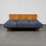 Art Déco sofabed by Jindřich Halabala for UP Závody, 1950s, Czechoslovakia
